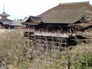 旅ニケーション　京都旅行　清水寺～祇園　清水の舞台の舞台造